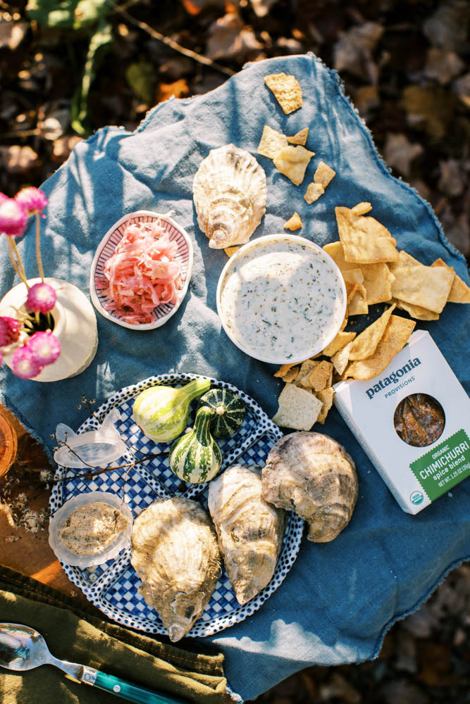 Make Chimichurri, Garlic & Herb Grilled Oysters