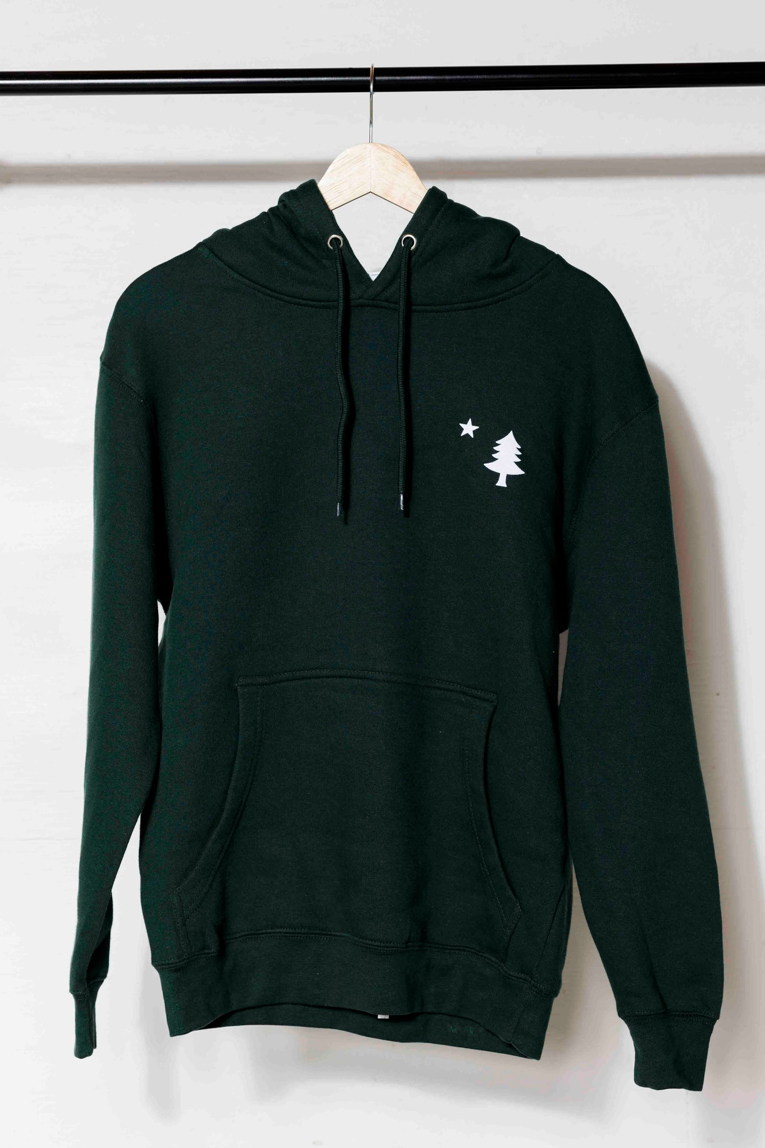 Green Glidden Point Hoodie