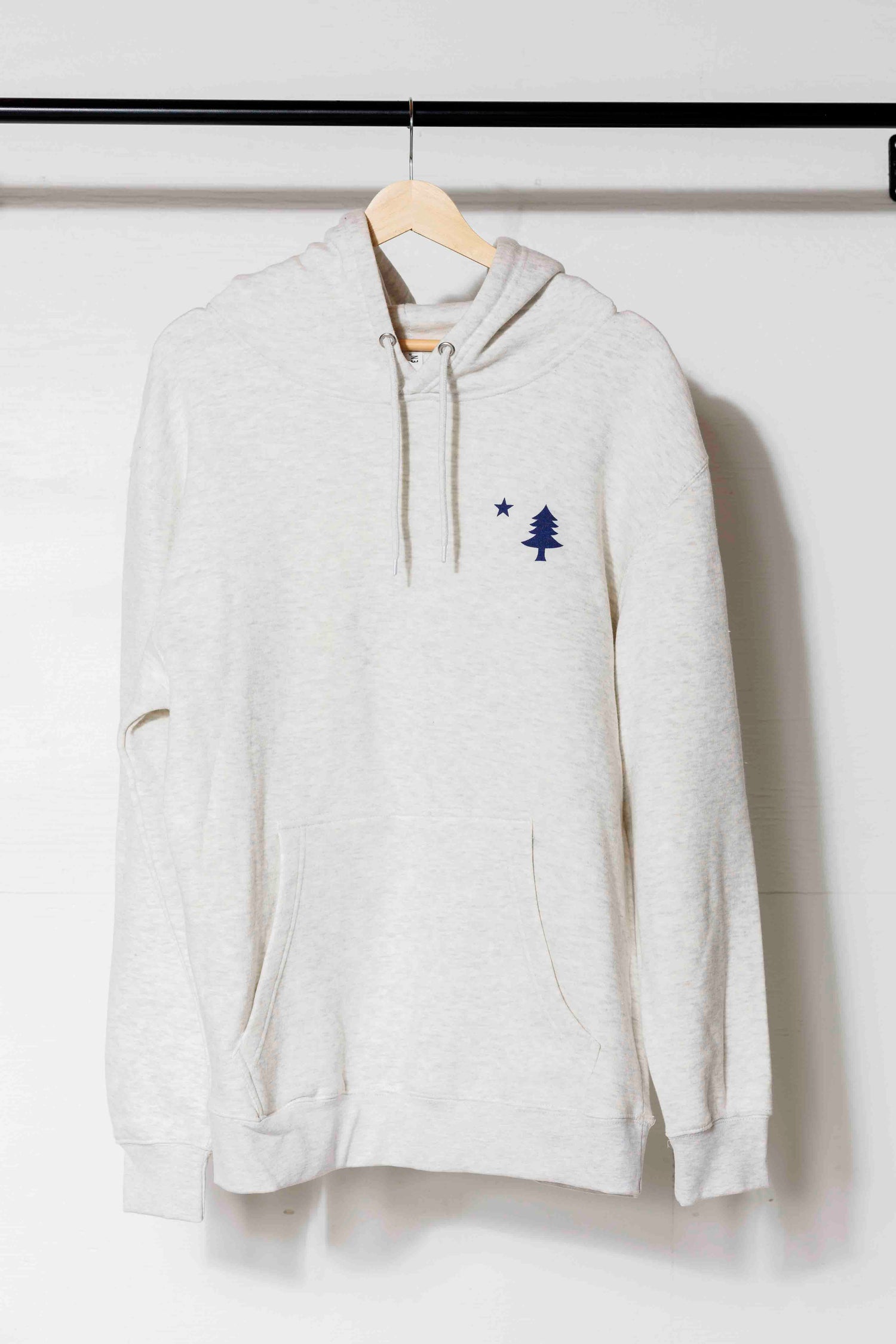 Glidden Point Light Grey Hoodie