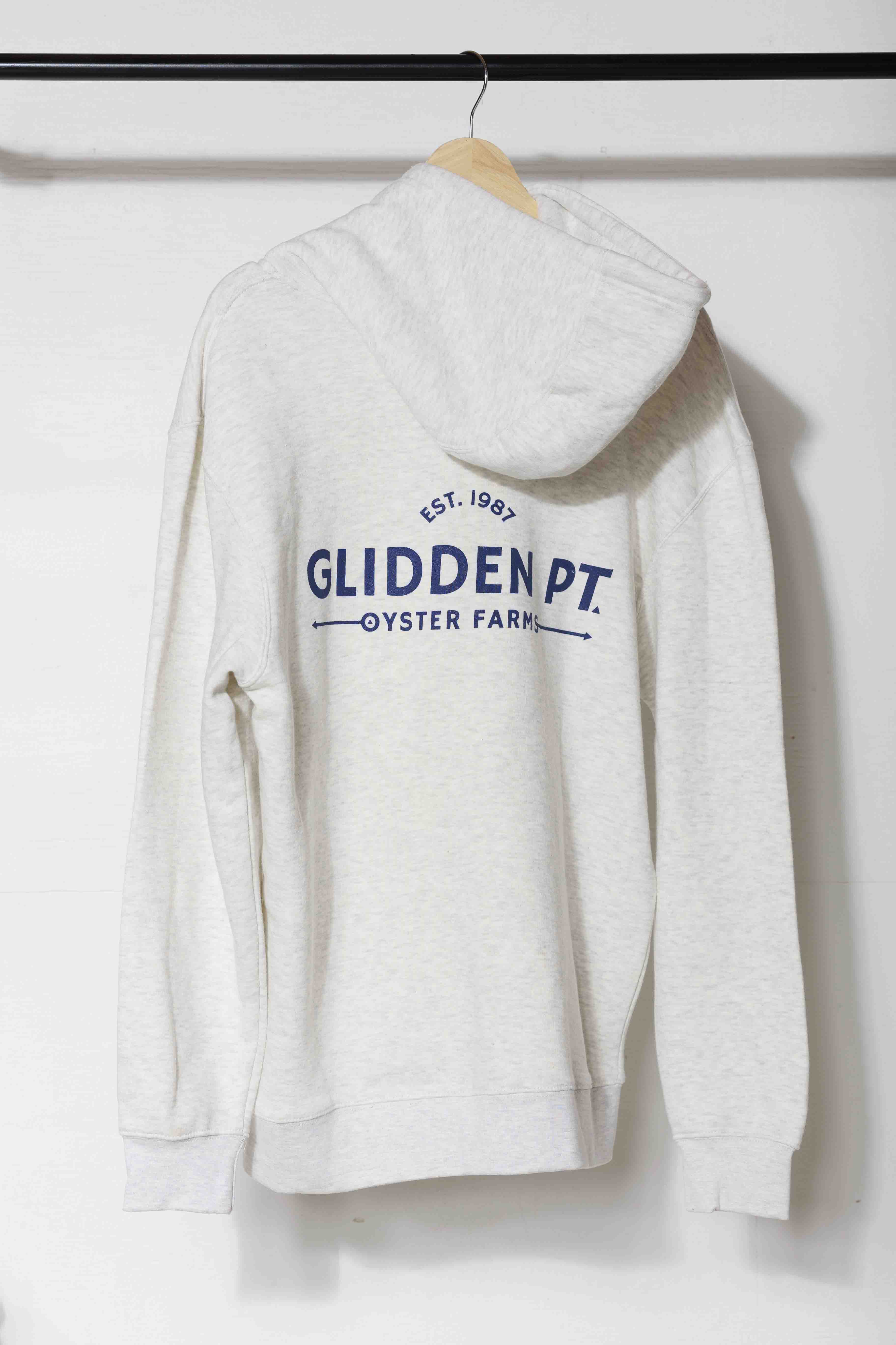 Glidden Point Light Grey Hoodie