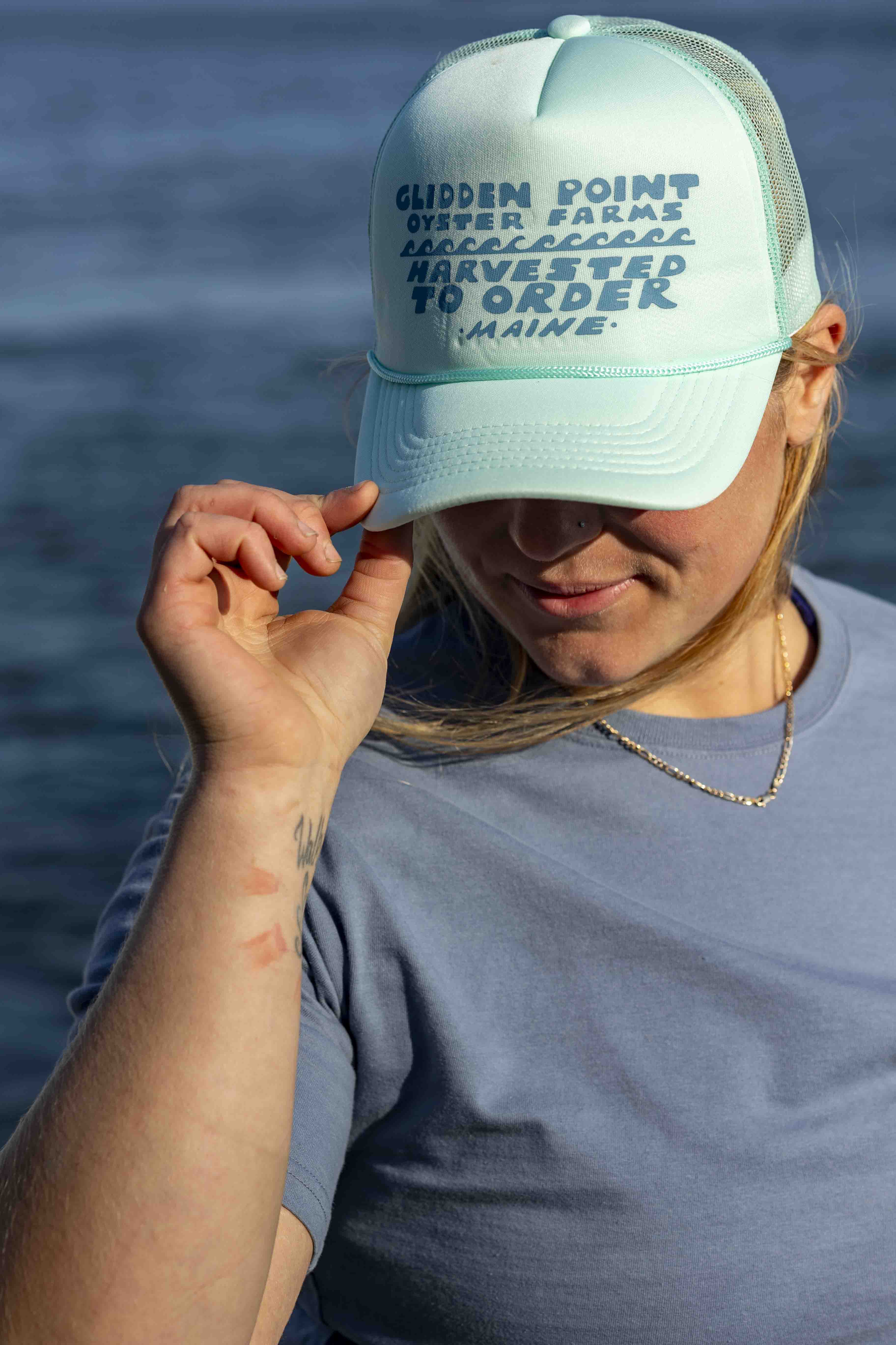 TY Willliams- SEAFOAM TRUCKER HAT