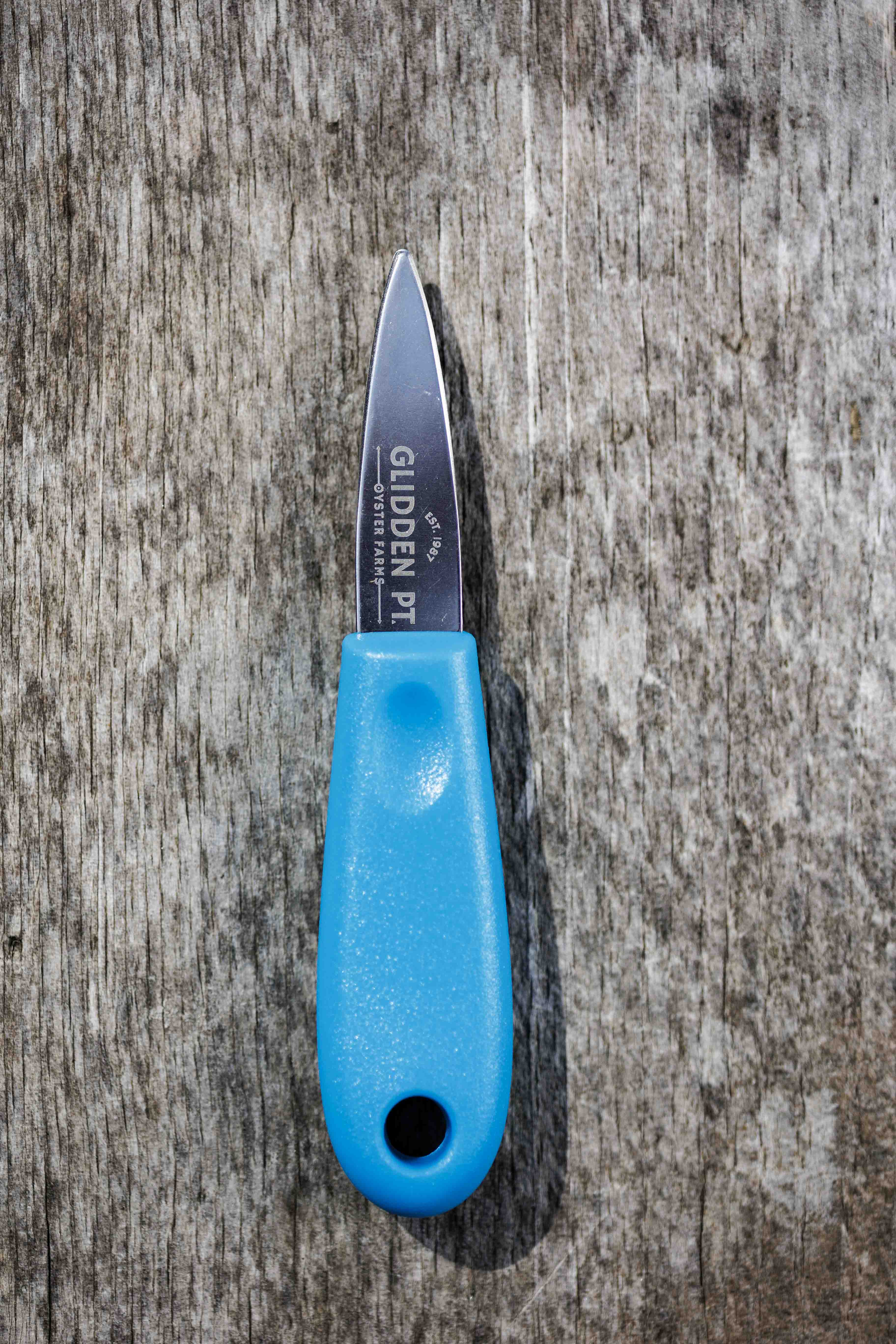 Glidden Point Blue Oyster Knife