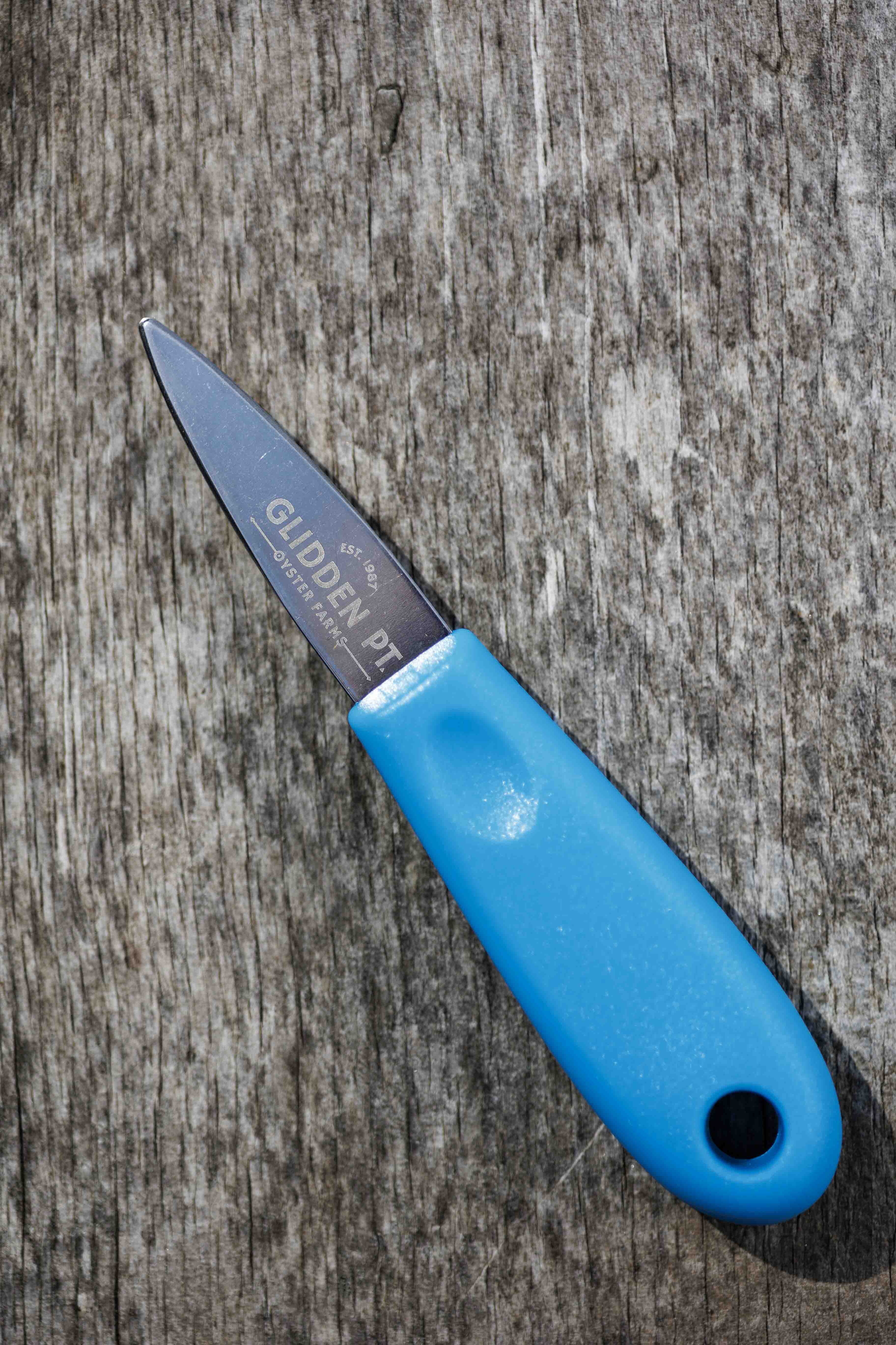 Glidden Point Blue Oyster Knife